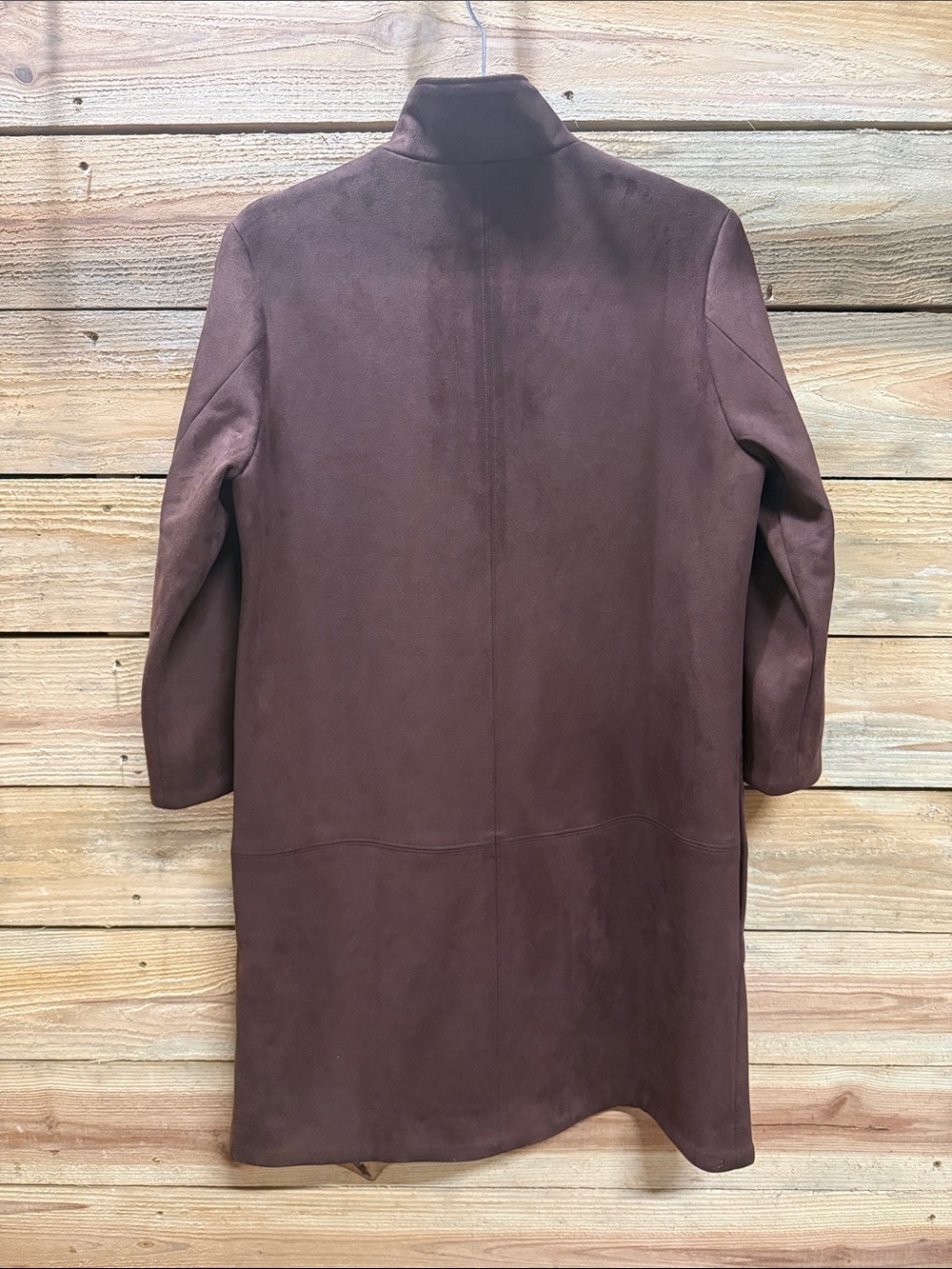 Tuckernuck Ganache Vegan Suede Clifton Dress Brown, Medium - Picture 7 of 8